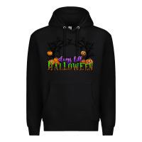 Black days till halloween Premium Hoodie - CowGirlArtShop