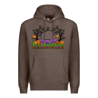Coffee days till halloween Premium Hoodie - CowGirlArtShop