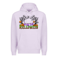Lilac days till halloween Premium Hoodie - CowGirlArtShop