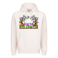Pale Pink days till halloween Premium Hoodie - CowGirlArtShop