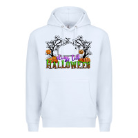 White days till halloween Premium Hoodie - CowGirlArtShop
