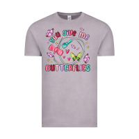 Vintage Zinc you give me butterflies Vintage Tee - MaliasSmallBusiness