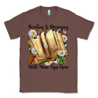 Chestnut reading is dreaming with your eyes open Classic Tee - NancyCooperArtShop