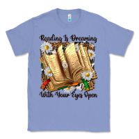 Colony Blue reading is dreaming with your eyes open Classic Tee - NancyCooperArtShop