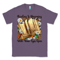 Lavender reading is dreaming with your eyes open Classic Tee - NancyCooperArtShop