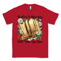Red reading is dreaming with your eyes open Classic Tee - NancyCooperArtShop