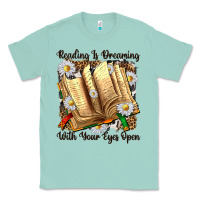 Seafoam reading is dreaming with your eyes open Classic Tee - NancyCooperArtShop