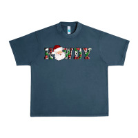 Midnight Navy howdy santa Urban Heavy Tee - AdoDesignShop