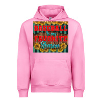 Fuchsia Pink baseball is my favorite season tumbler Urban Hoodie - BundleAndBundleShop