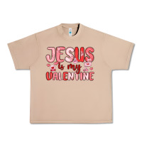 Burro jesus is my valentine Urban Heavy Tee - MaliasSmallBusiness