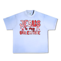 Grape Ice jesus is my valentine Urban Heavy Tee - MaliasSmallBusiness