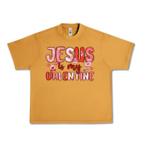 Peanut Butter jesus is my valentine Urban Heavy Tee - MaliasSmallBusiness
