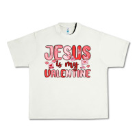 Pistachio jesus is my valentine Urban Heavy Tee - MaliasSmallBusiness