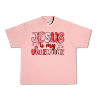Salmon jesus is my valentine Urban Heavy Tee - MaliasSmallBusiness