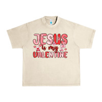 Sandshell jesus is my valentine Urban Heavy Tee - MaliasSmallBusiness