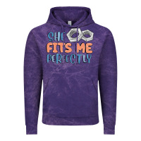 Cloud Purple she fits me perfectly Vintage Hoodie - MaliasSmallBusiness