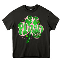 Asphalt st patricks day clover Heavy Core Tee - Artiststas