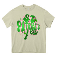Mossy st patricks day clover Heavy Core Tee - Artiststas