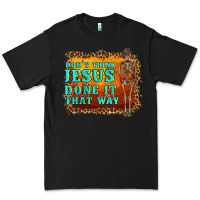 Black don't jesus done it that way western skeleton Premium Tee - Artiststas
