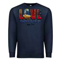 Navy love came down luke 2 11 Premium Sweatshirt - CowGirlArtShop