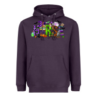 Plum nurse coffee cup halloween Heavyweight Hoodie - CowGirlArtShop
