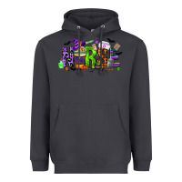 Smoke nurse coffee cup halloween Heavyweight Hoodie - CowGirlArtShop