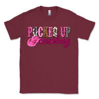 Burgundy pucker up cowboy Classic Tee - NancyCooperArtShop