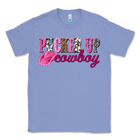 Colony Blue pucker up cowboy Classic Tee - NancyCooperArtShop