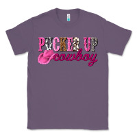 Lavender pucker up cowboy Classic Tee - NancyCooperArtShop