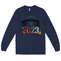 Navy 2023 graduation hat bbs Long Sleeve Tee - BundleAndBundleShop