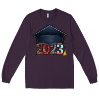 Plum 2023 graduation hat bbs Long Sleeve Tee - BundleAndBundleShop