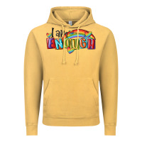 Vintage Mustard i am enough lgbt Vintage Hoodie - MaliasSmallBusiness