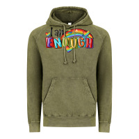 Vintage Olive i am enough lgbt Vintage Hoodie - MaliasSmallBusiness
