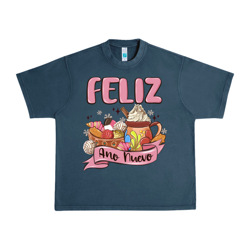 Mexican New Year Urban Heavy Tee by MaliasSmallBusiness | Teevron