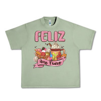 Oil Green mexican new year Urban Heavy Tee - MaliasSmallBusiness