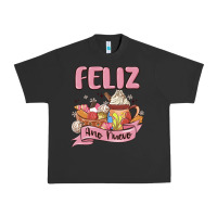 Pigment Black mexican new year Urban Heavy Tee - MaliasSmallBusiness