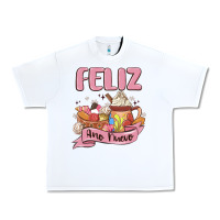 White mexican new year Urban Heavy Tee - MaliasSmallBusiness