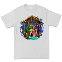 Dove Grey jesus and mary with god Premium Tee - AdoDesignShop