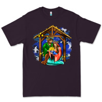 Plum jesus and mary with god Premium Tee - AdoDesignShop