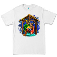 White jesus and mary with god Premium Tee - AdoDesignShop