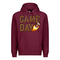 Burgundy game day football Premium Hoodie - JahusDesignShop