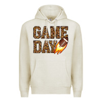 Oatmeal Heather game day football Premium Hoodie - JahusDesignShop