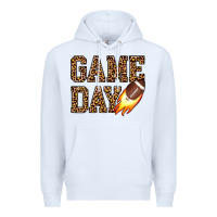 White game day football Premium Hoodie - JahusDesignShop