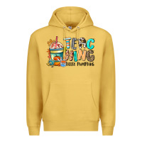 Antique Gold teaching little pumpkins Premium Hoodie - CowGirlArtShop