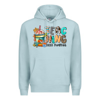 Blue Mist teaching little pumpkins Premium Hoodie - CowGirlArtShop