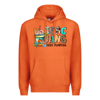 Carrot teaching little pumpkins Premium Hoodie - CowGirlArtShop