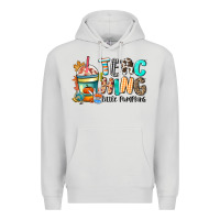 Dove Grey teaching little pumpkins Premium Hoodie - CowGirlArtShop