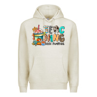 Oatmeal Heather teaching little pumpkins Premium Hoodie - CowGirlArtShop