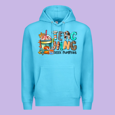 Teaching Little Pumpkins Premium Hoodie Designed By Cowgirlartshop