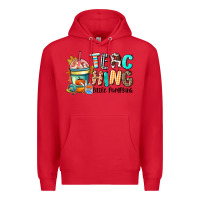 Red teaching little pumpkins Premium Hoodie - CowGirlArtShop